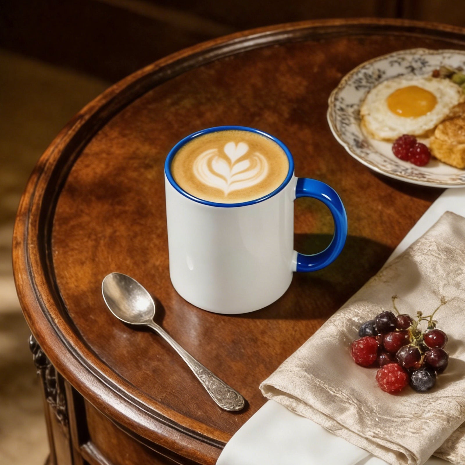 11oz Two-Tone Sublimation Mug Blanks with Colored Handle & Inner (Individual Box)