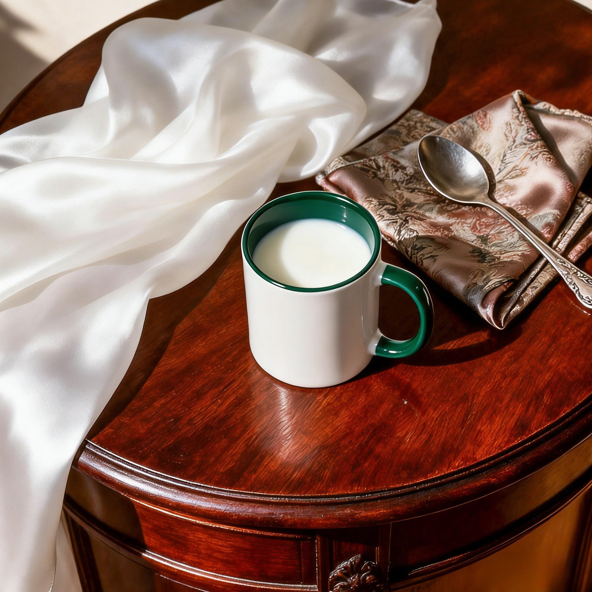 11oz Two-Tone Sublimation Mug Blanks with Colored Handle & Inner (Individual Box)