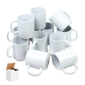 11oz Premium White Sublimation Mug Blanks with Individual Gift Box
