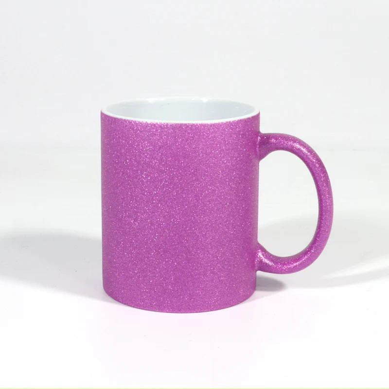 11oz Sparkling Glitter Sublimation Mug Blanks with Individual Box