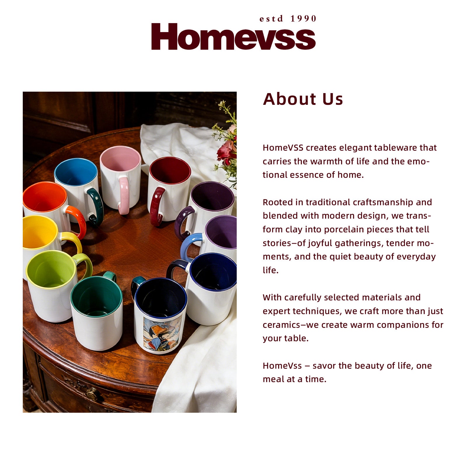 15oz Two-Tone Sublimation Mug Blanks with Colored Handle & Inner (Individual Box)