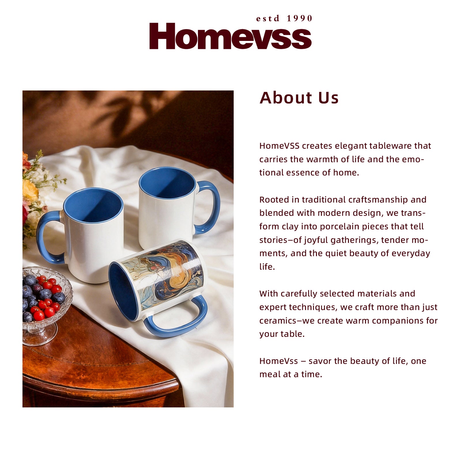 15oz Two-Tone Sublimation Mug Blanks with Colored Handle & Inner (Individual Box)