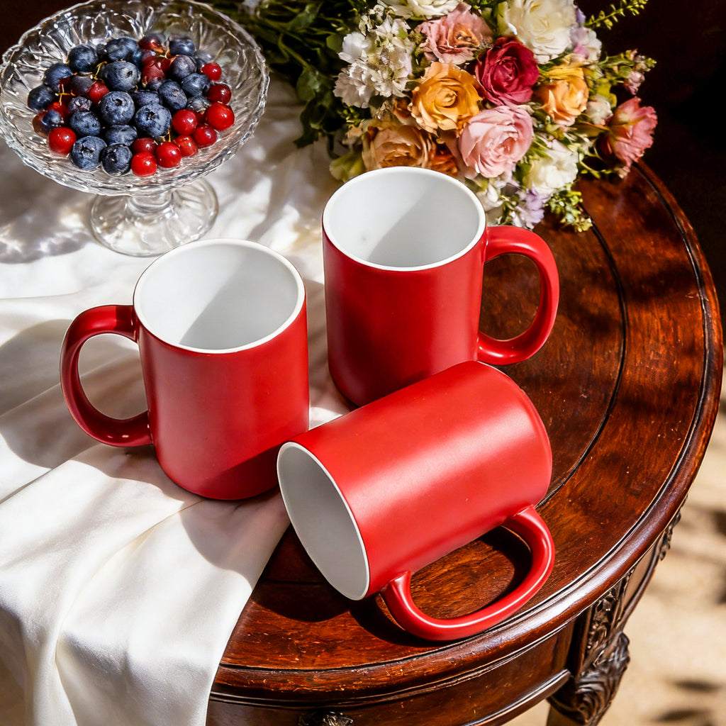 15oz Magic Color-Changing Stoneware Sublimation Mug Blanks with Individual Box