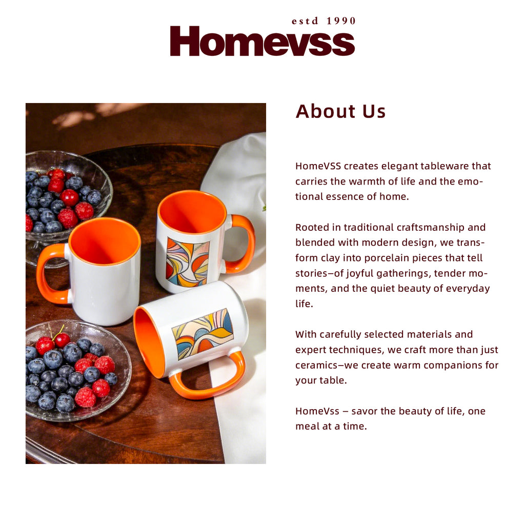 15oz Two-Tone Sublimation Mug Blanks with Colored Handle & Inner (Individual Box)