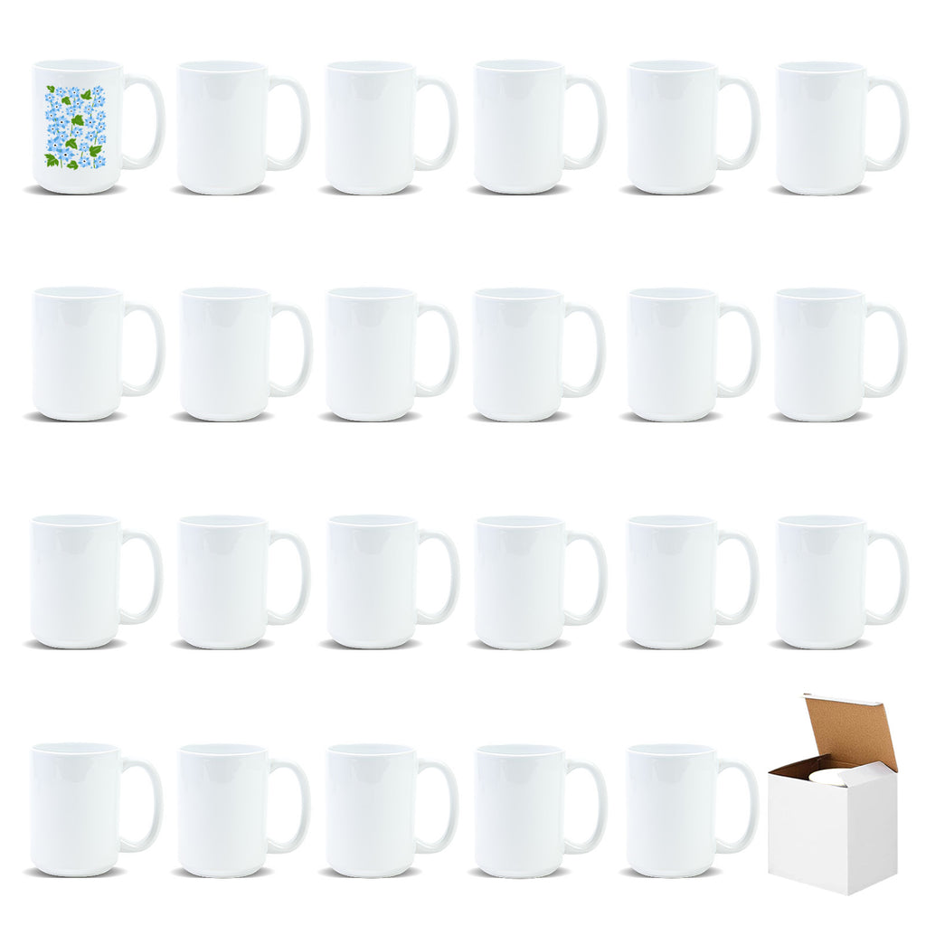 15oz Sublimation Mug — Case of 24